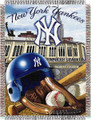 New York Yankees MLB Woven Tapestry Throw Blanket
