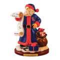 Mississippi Rebels Naughty Nice List Santa Figurine