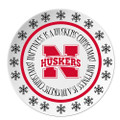 Nebraska Cornhuskers Cookie Plate