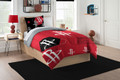 Houston Rockets Hexagon Twin Comforter & Sham Set