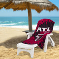 Atlanta Falcons Pyschedelic Beach Towel