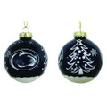 Penn State Nittany Lions Glass Tree Ball Ornament