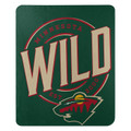 Minnesota Wild Campaign Fleece Throw Blanket
