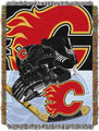 Calgary Flames Woven Tapestry Throw Blanket