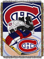 Montreal Canadiens Woven Tapestry Throw Blanket
