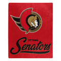 Ottawa Senators Signature Raschel Throw Blanket