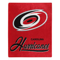 Carolina Hurricanes Signature Raschel Throw Blanket