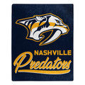 Nashville Predators Signature Raschel Throw Blanket