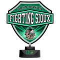 North Dakota Fighting Hawks Neon Shield Table Lamp