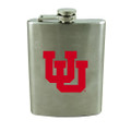 Utah Utes 8 oz. Stainless Steel Flask