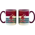 Washington State Cougars 15 oz. Stripe Mug