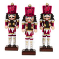 Wisconsin Badgers 3 Pack Nutcracker Ornament