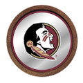Florida State Seminoles Barrel Top Mirrored Wall Sign