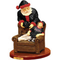 Atlanta Falcons Santa's Gift Figurine