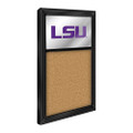LSU Tigers Mirrored Cork Note Board