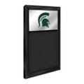 Michigan State Spartans Mirrored Chalk Note Board