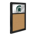 Michigan State Spartans Mirrored Cork Note Board