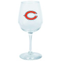 Chicago Bears Decal Wine Glass