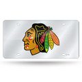 Chicago Blackhawks Laser Cut License Plate