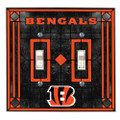 Cincinnati Bengals Double Light Switch Cover