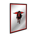 Texas Tech Red Raiders Vertical Framed Mirrored Wall Sign