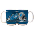 Detroit Lions 15 oz. White Helmet Mug