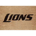 Detroit Lions Flocked Door Mat