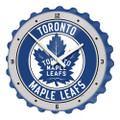 Toronto Maple Leafs Bottle Cap Wall Clock
