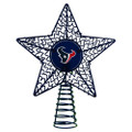 Houston Texans Metal Star Tree Topper