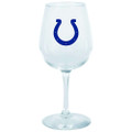 Indianapolis Colts Decal Wine Glass