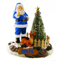 Indianapolis Colts LED Santa w/Deer