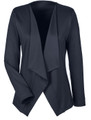 Devon and Jones Custom Women's Draped Open Blazer