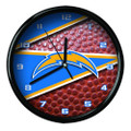 Los Angeles Chargers Football Clock