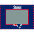 New England Patriots Art Glass Horizontal Picture Frame