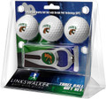 Florida A&M Rattlers Golf Ball Gift Pack with Hat Trick Divot Tool