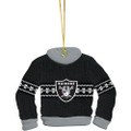 Las Vegas Raiders Ugly Sweater Ornament