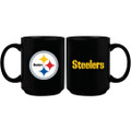 Pittsburgh Steelers 15 oz. Black Mug