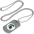 Michigan State Spartans Dog Tag