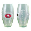 San Francisco 49ers Football Glass