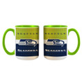 Seattle Seahawks 15 oz. Stripe Mug