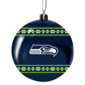 Seattle Seahawks Sweater Ball Ornament