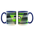 Seattle Seahawks 15 oz. Inner Color Shadow Mug