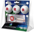 Rutgers Scarlet Knights Golf Ball Gift Pack with Kool Tool