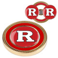 Rutgers Scarlet Knights Challenge Coin with 2 Ball Markers