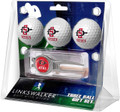 San Diego State Aztecs Golf Ball Gift Pack with Kool Tool