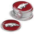 Arkansas Razorbacks 12-Pack Golf Ball Markers