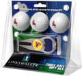 Arizona State Sun Devils Golf Ball Gift Pack with Hat Trick Divot Tool