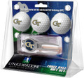 Georgia Tech Yellow Jackets Golf Ball Gift Pack with Kool Tool