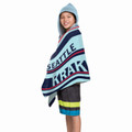 Seattle Kraken Hooded Youth Beach Towel