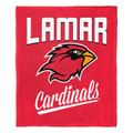 Lamar Cardinals Alumni Throw Blanket
